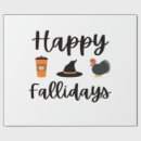 Search for thanksgiving wrapping paper Fall