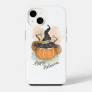 Search for witches hat iphone cases Black