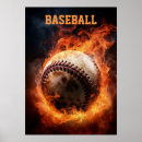 Search for fire ball posters Sports