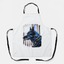 Search for blue wolf aprons Pug