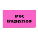 Search for colour coded labels Pink