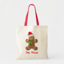Search for gingerbread man bags Funny