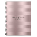 Search for rose gold stripes notebooks Pattern