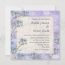 Search for forget me not wedding invitations Botanical