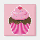 Search for cupcake magnets Illustration