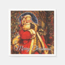 Search for santa napkins Vintage