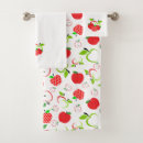 Search for apple green bath towels Red