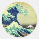 Search for japanese paintings stickers Great wave off kanagawa