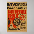 Search for vaudeville show posters Vintage