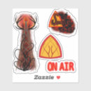 Search for kiss print stickers Red
