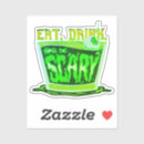 Search for scary eyeballs stickers Green