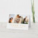 Search for gold foil thank you cards Modern