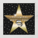 Search for old hollywood invitations Gold