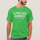 Search for shamrocks tshirts Irish
