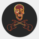 Search for rock and roll skull stickers Pirate