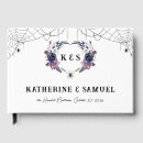 Search for halloween guest books Black and white