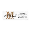 Search for monogram graduation return address labels Elegant