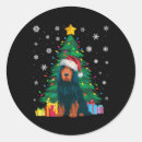 Search for portuguese water dog stickers Dabbing santa claus
