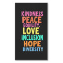 Search for equal business cards Diversity