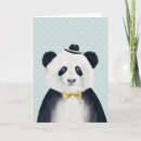 Search for watercolor panda cards Cute