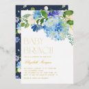 Search for foil baby boy shower invitations It's a boy