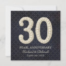 Search for pearl wedding anniversary cards Elegant