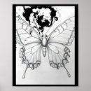 Search for realistic drawings posters Butterfly