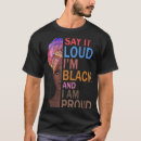 Search for say it loud tshirts Black