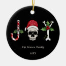 Search for skull christmas tree decorations Candy cane