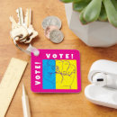 Search for democracy square key rings Vote