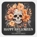 Search for sugar skull stickers Orange