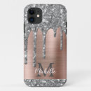 Search for grey glitter iphone cases Monogrammed