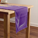 Search for purple and gold table runners Glam