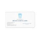 Search for tooth return address labels Dental