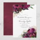 Search for burgundy and gold birthday invitations Roses