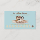 Search for punch business cards Dog groomer