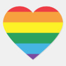 Search for equality heart stickers Rainbow