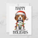 Search for beagle christmas cards Puppy