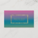 Search for rainbow foil business cards Gradient