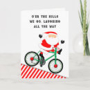 Search for mountain christmas cards Cycling