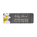 Search for plumerias return address labels Beach