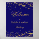 Search for twins birthday posters Blue and gold