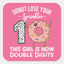 Search for girl 10th birthday stickers Double digits