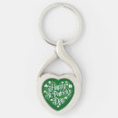 Search for happy st patricks day key rings Saint