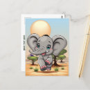 Search for savannah postcards Elephant