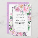 Search for purple peonies invitations Elegant