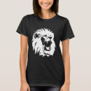 Search for lion face tshirts Wild animal