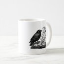 Search for crow illustration mugs Dark academia