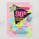 Search for 1980s party invitations Modern