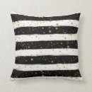 Search for black and gold stripes cushions Watercolor